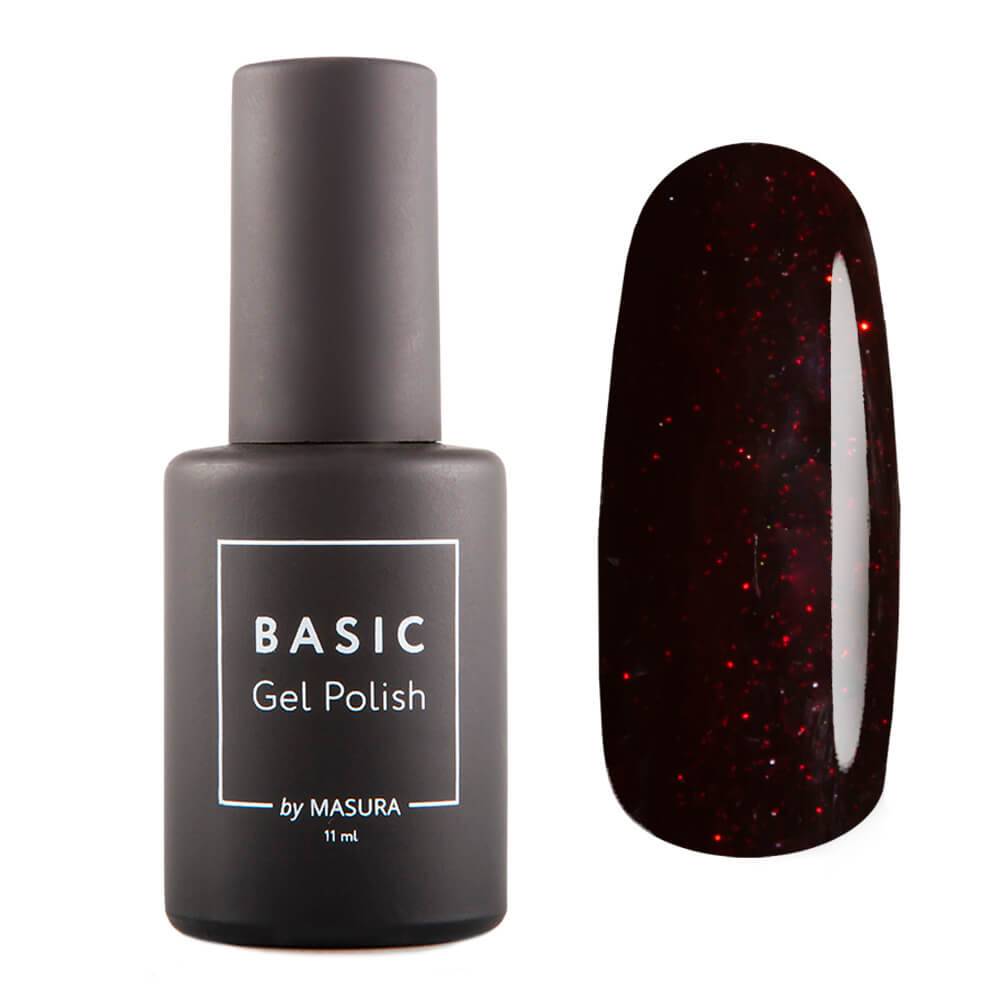 Гель-лак BASIC Бордовая Роза, 11 мл Гель-лак BASIC Бордовая Роза, 11 мл