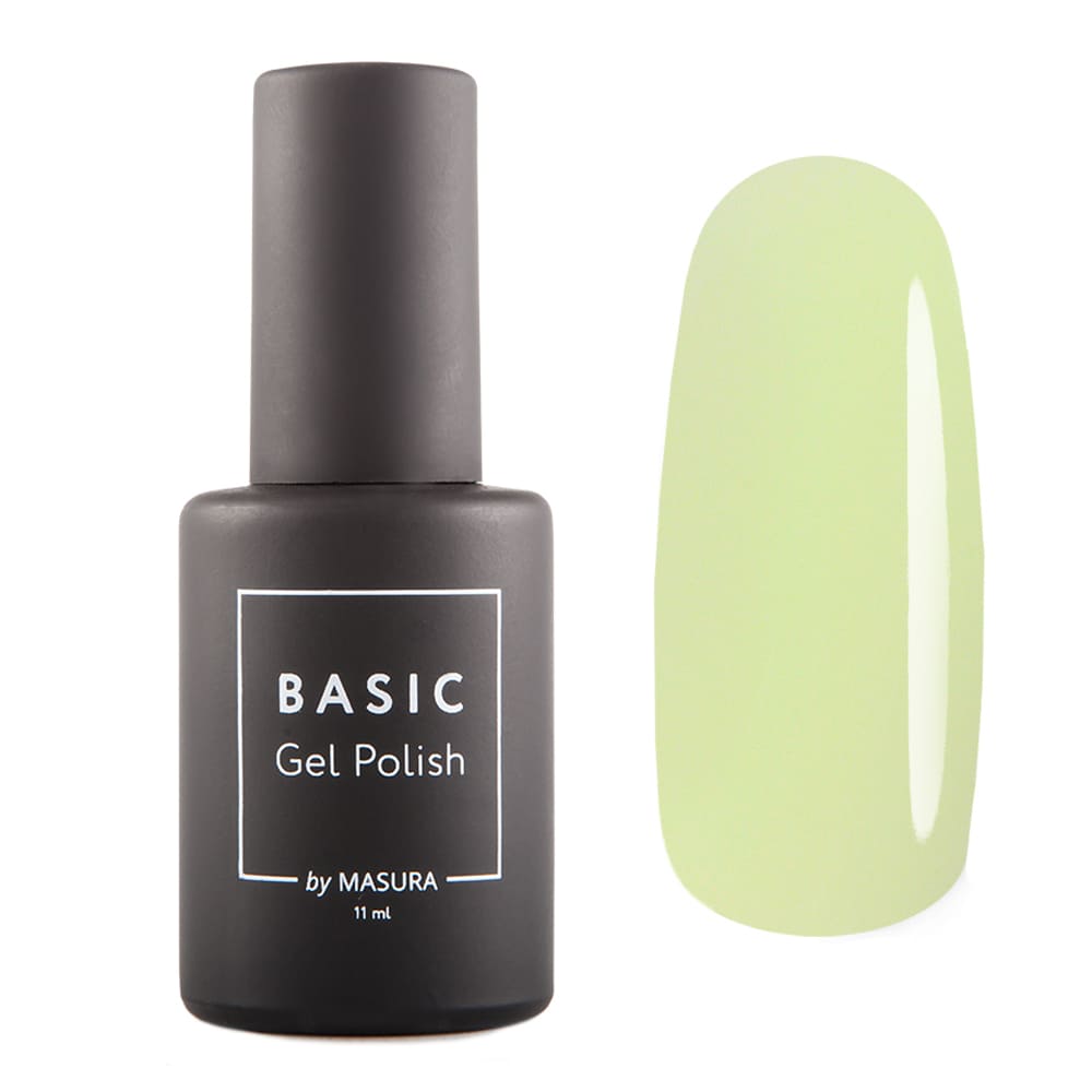 Гель-лак BASIC Кислое Яблочко, 11 мл Гель-лак BASIC Кислое Яблочко, 11 мл