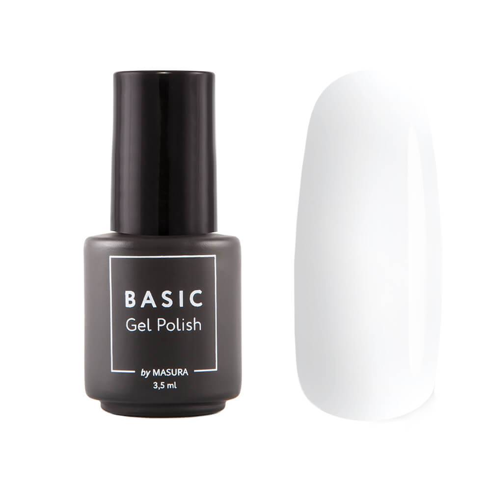 Гель-лак BASIC Белый Полюс, 3,5 мл Гель-лак BASIC Белый Полюс, 3,5 мл