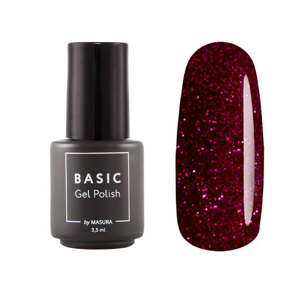 Гель-лак BASIC Золотистая Фуксия, 3,5 мл Гель-лак BASIC Золотистая Фуксия, 3,5 мл