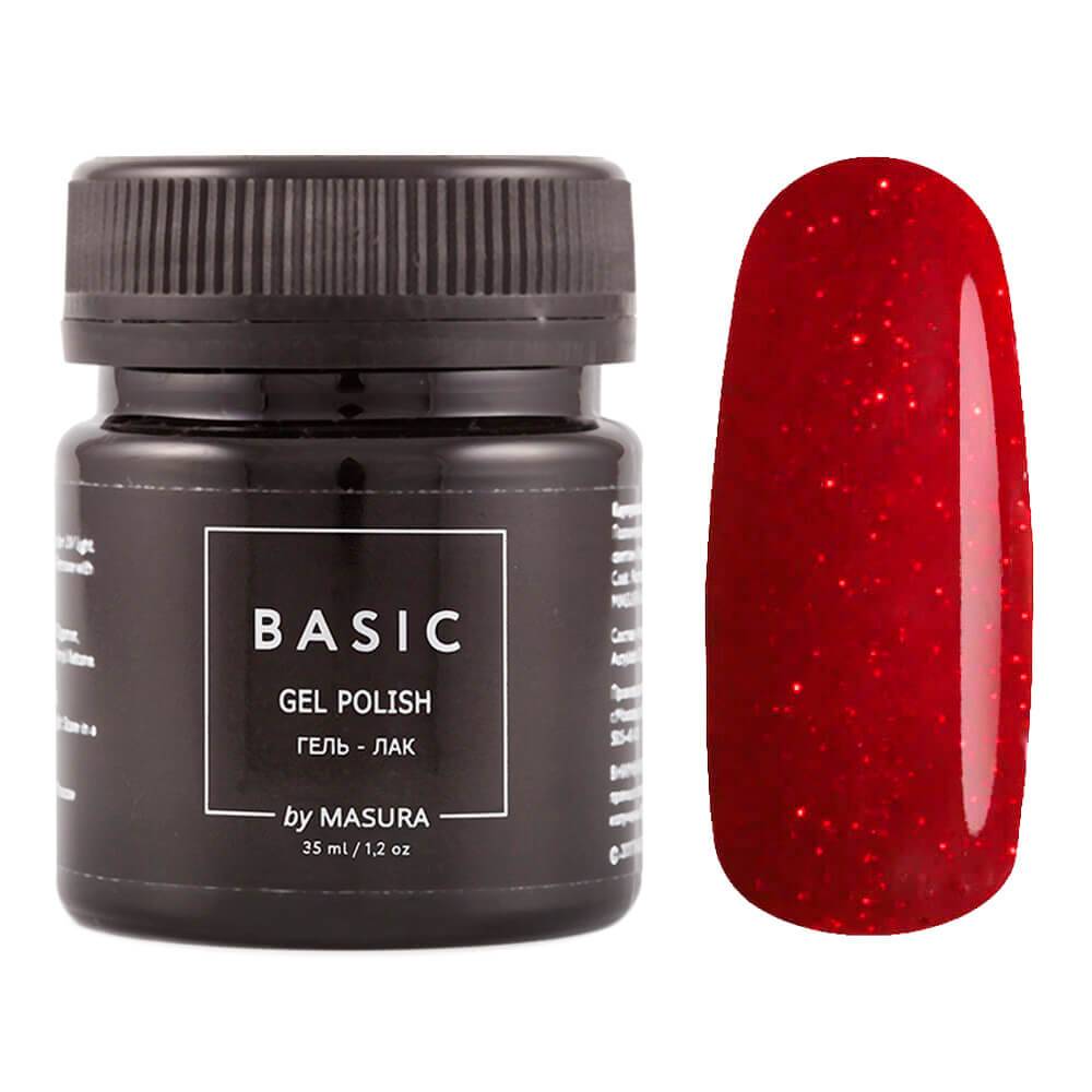 Гель-лак BASIC Алая Органза, 35 мл Гель-лак BASIC Алая Органза, 35 мл
