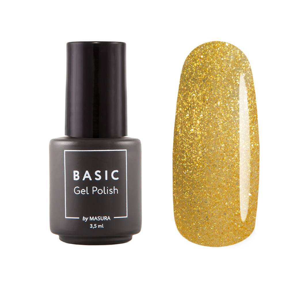 Гель-лак BASIC Золотой Шафран, 3,5 мл Гель-лак BASIC Золотой Шафран, 3,5 мл