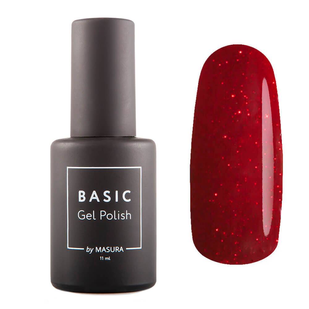 Гель-лак BASIC Алая Органза, 11 мл Гель-лак BASIC Алая Органза, 11 мл