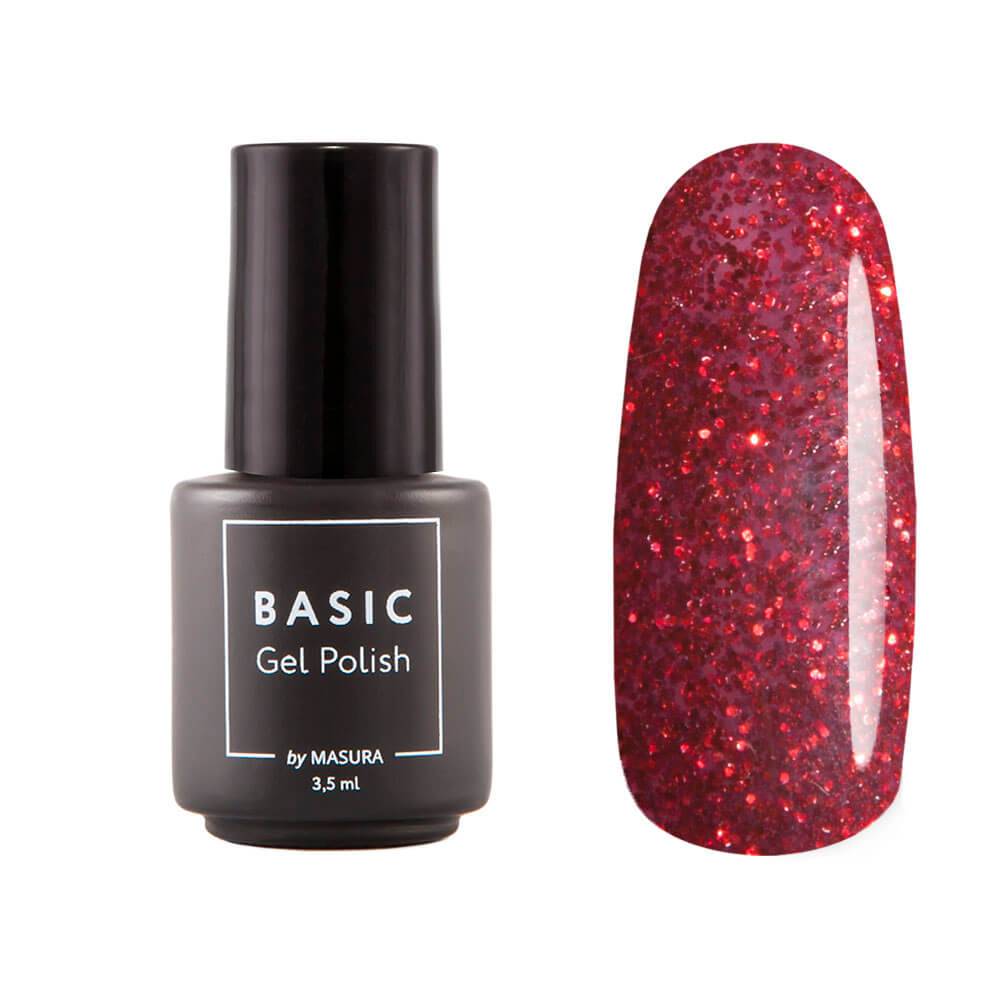 Гель-лак BASIC Красные Кои, 3,5 мл Гель-лак BASIC Красные Кои, 3,5 мл