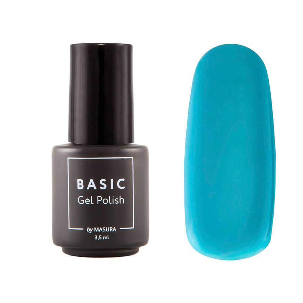 Однофазный гель-лак BASIC Бискайский Залив, 3,5 мл Однофазный гель-лак BASIC Бискайский Залив, 3,5 мл