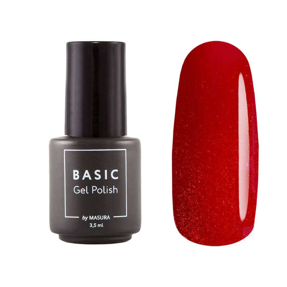 Гель-лак BASIC Любимый Алый, 3,5 мл Гель-лак BASIC Любимый Алый, 3,5 мл