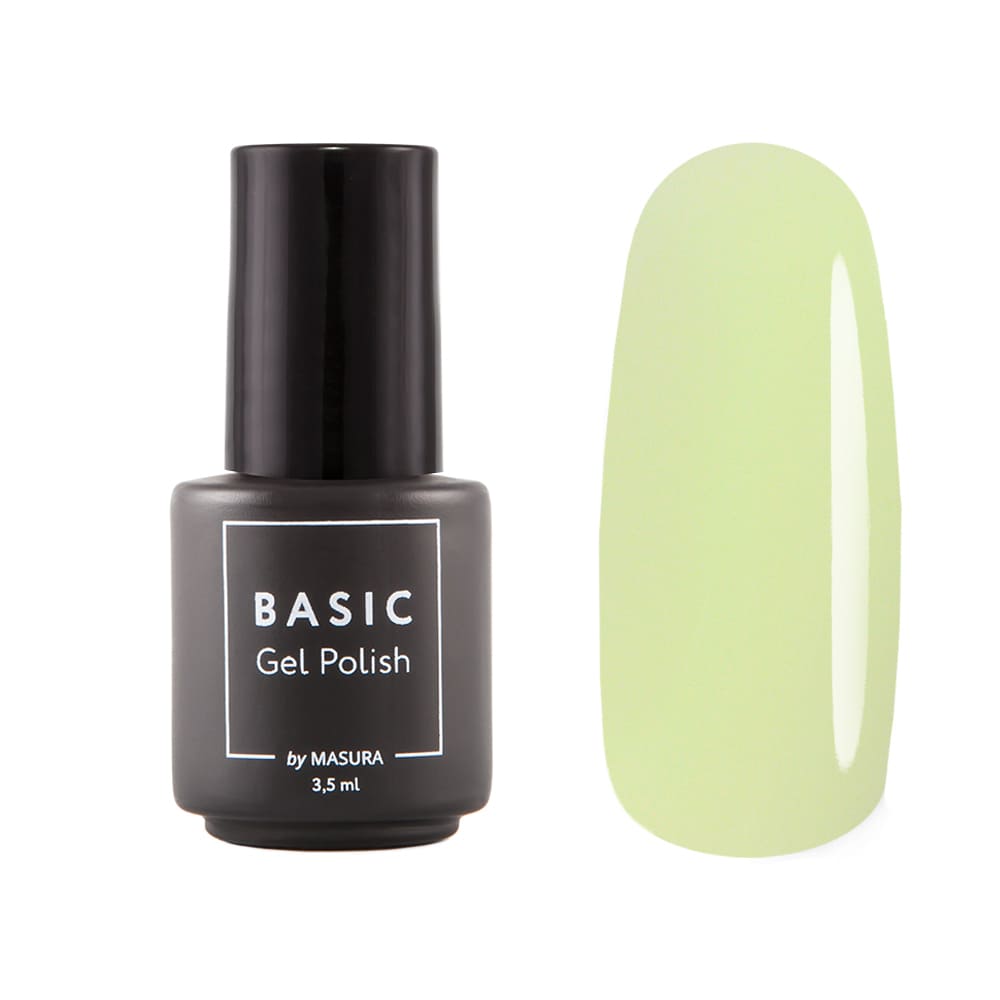 Гель-лак BASIC Кислое Яблочко, 3,5 мл Гель-лак BASIC Кислое Яблочко, 3,5 мл