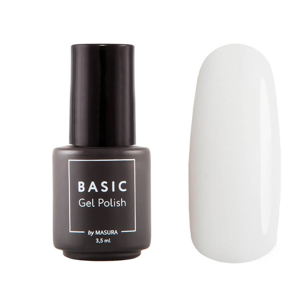 Гель-лак BASIC Белый Бархат, 3,5 мл Гель-лак BASIC Белый Бархат, 3,5 мл
