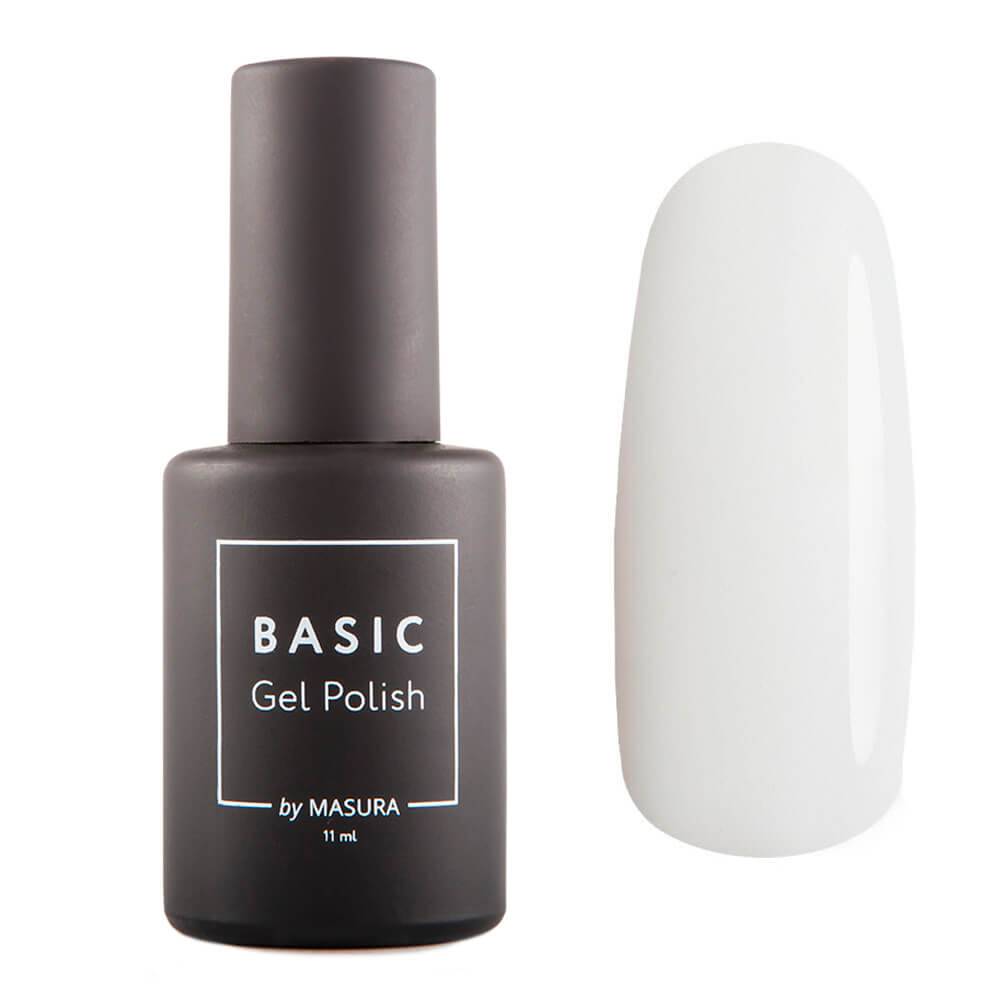 Гель-лак BASIC Белый Бархат, 11 мл Гель-лак BASIC Белый Бархат, 11 мл