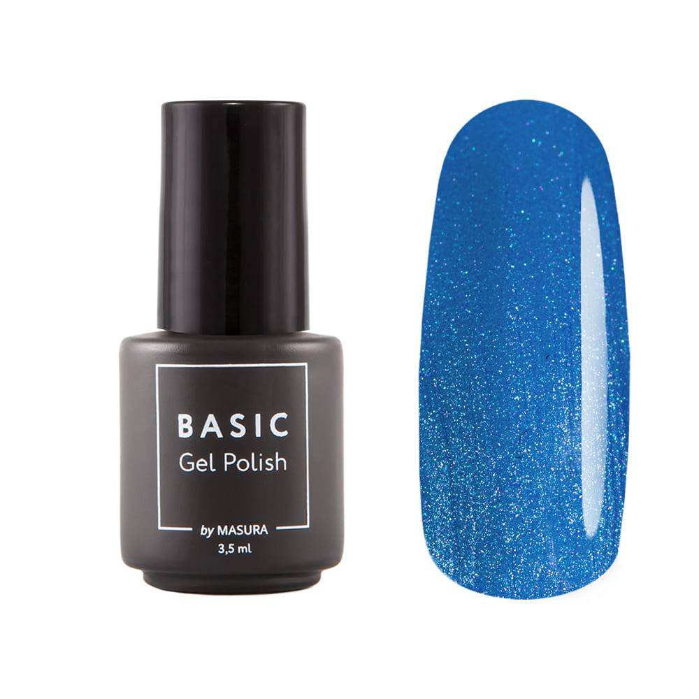 Гель-лак BASIC Джинсовый Голубой, 3,5 мл Гель-лак BASIC Джинсовый Голубой, 3,5 мл
